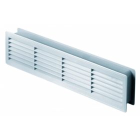 SZELLŐZŐRÁCS MŰA. AJTÓBA  460X135 FEHÉR 