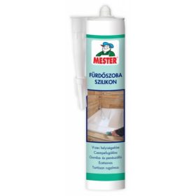 SZILIKON FÜRDŐSZOBAI 280 ML ÁTLÁTSZÓ  MESTER 