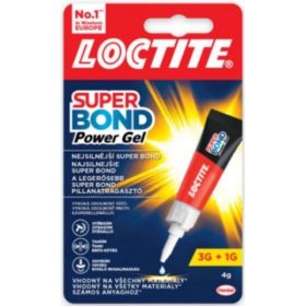   PILLANATRAGASZTÓ LOCTITE SUPER BOND POWER GÉL 3+1 GR. 2955247 