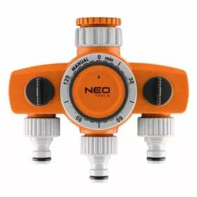 VÍZELOSZTÓ NEO 15-750 3 UTAS IDŐZÍTŐ ÓRA MAX 120 PERC
