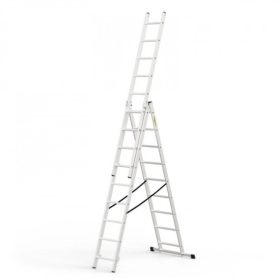 LÉTRA ALU többfunkciós 3x 9 BASIC Drabest