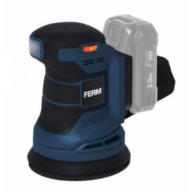   AKKUS EXCENTERCSISZOLÓ FERM ESM1013 20V 125MM AKKU ÉS TÖLTŐ NÉLKÜL