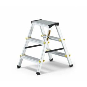 LÉTRA ALU professzionális kétoldalas zsámoly 2x3 Drabest