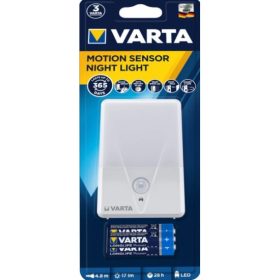   VARTA Éjjeli Lámpa Motion Sensor Night Light (+3AAA) (17 lumen)