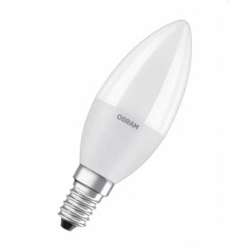   LED IZZÓ gyertya 7,5W E14 806lm 2700K meleg fehér fényforrás Ra80 230V FR matt  Osram