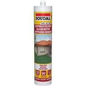 SZILIKON NEUTRÁLIS FEHÉR 280 ML SOUDAL 