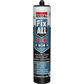   TÖMÍTŐ RAGASZTÓ FIX ALL FLEXI FEHÉR SZILIKON 290 ML SOUDAL 