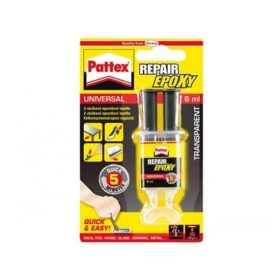   RAGASZTÓ PATTEX REPAIR EPOXY UNIVERSAL 6 ML KÉTKOMPONENSŰ 1519056, 2751321,2962360 