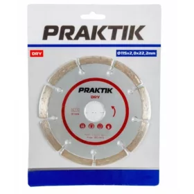 GYÉMÁNTVÁGÓ PRAKTIK 230MM SZÁRAZ-SZEGMENS/ P269
