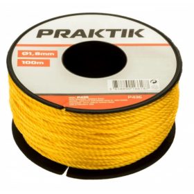 KŐMŰVESZSINÓR PRAKTIK ¤ 1.8 MM 100 M SÁRGA / P436