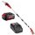AKKUS TELESZKÓPOS LÁNCFŰRÉSZ SZETT PRAKTIK FLEXPOWER SYSTEM 18V + 3Ah AKKU + TÖLTŐ/ PTQ113