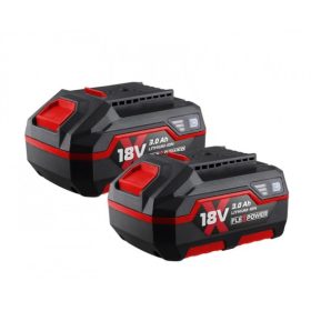 AKKU SZETT PRAKTIK FLEXPOWER 2X3 Ah/ PTQ127