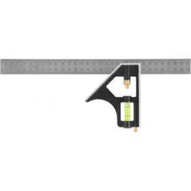 SZÖGMÉRŐ STREND 2161399 FÉM VÍZMÉRTÉKKEL 300 MM