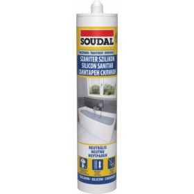   SZILIKON SZANITER NEUTRÁLIS TRANSPARENS 280 ML SOUDAL 172748