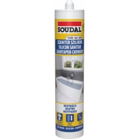 SZILIKON SZANITER NEUTRÁLIS FEHÉR 280 ML SOUDAL  172747