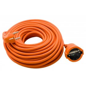 KÁBELHOSSZABBÍTÓ 30 M PRAKTIK 3x1,5MM2, ORANGE/ P704