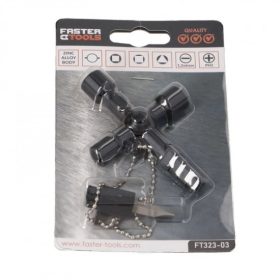 UNIVERZÁLIS KULCS FASTER PH2 BIT FEJJEL / FT323-03