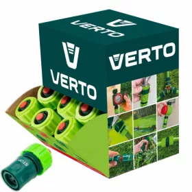   GYORSCSATLAKOZÓ VERTO 15G723-30 3/4" STOP 30 DB-OS KISZ. KÍNÁLÓDOBOZBAN