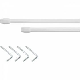 VITRÁZSRÚD FEHÉR 11X  800 OVÁL / 2 DB.