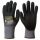 KESZTYŰ SZERELŐ 150606D   8-AS FEKETE MIKROHABOSÍTOTT/ 10 PÁR 