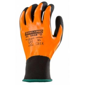 KESZTYŰ DUPLARÉTEGŰ NARANCS MÁRTOTT  8-AS/10 PÁR 