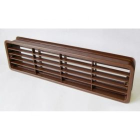 SZELLŐZŐRÁCS MŰANYAG BARNA/6 DB