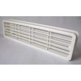 SZELLŐZŐRÁCS MŰANYAG FEHÉR/6 DB