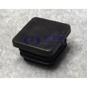 ZÁRÓDUGÓ MŰA.20X20 RECÉS FEKETE/50 DB