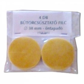 BÚTORCSÚSZTATÓ FILC ¤ 38 MM/4 DB  ÖNTAPADÓS