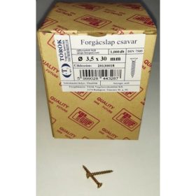 FORGÁCSLAPCSAVAR 3.5X 30 TUF/1000 DB