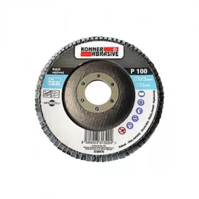 CSISZOLÓTÁRCSA LAMELLÁS KONNER 125x22 mm, A100 Zirconium