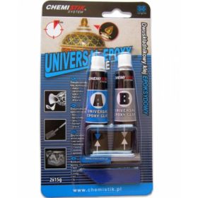RAGASZTÓ EPOXY UNIVERSAL EPOXY 2X15 GR KÉTKOMPONENSŰ