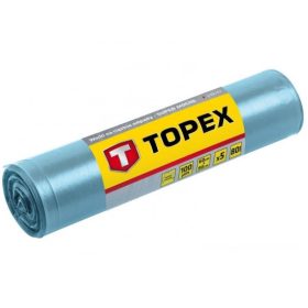 SZEMETESZSÁK TOPEX 23B257 80L KÉK SZUPER ERŐS / 5 db