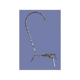 BOGRÁCSÁLLVÁNY ASZTALI  KRÓMOZOTT 