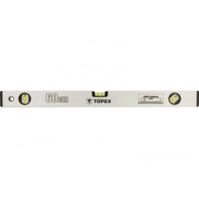 VÍZMÉRTÉK TOPEX 29C304 100 CM. ACÉL. 3 LIBELLA