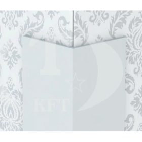 SAROKÉLVÉDŐ PVC FEHÉR 25X25 MM /2,75 M  320181545