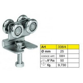 FÜGGŐAJTÓ GÖRGŐ IBFM 25MM KICSI 339P-hez