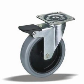 KERÉK ÖNBEÁLLÓ TALPAS FÉKES  ¤ 50 MŰA.HÁZAS BÚTORG.