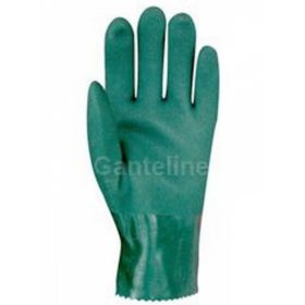   KESZTYŰ 3720 SAV LÚG OLAJ VEGYSZ.ÁLLÓ ZÖLD 27 CM  10-ES 