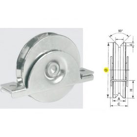TOLÓKAPUV.IBFM KERÉK TALP ¤ 20 ˝V˝80
