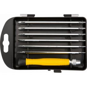 MŰSZERÉSZCSAVARHÚZÓ KÉSZLET TOPEX 39D551 7R MŰD