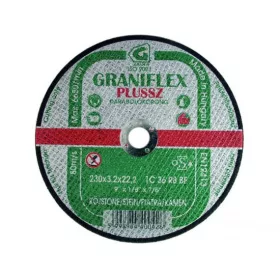 VÁGÓKORONG KŐ 230X3.2X22 GRANI./25 DB
