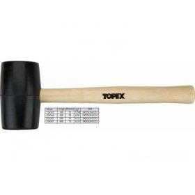 GUMIKALAPÁCS TOPEX 02A344 58 MM 450 G