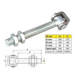 TOLÓKAPUV.IBFM ÁLL.FORGÁSPONT ¤ 20X140