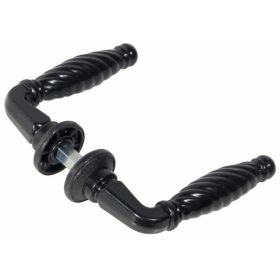 AJTÓKILINCS FÉM IBFM RUSZTIKUS FEKETE