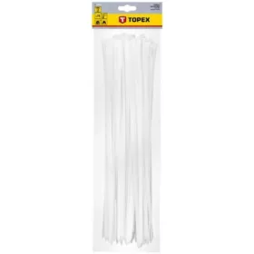 KÁBELKÖTEGELŐ TOPEX 44E984 7,6X500 MM/75 DB FEHÉR