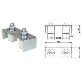 TOLÓKAPUV.IBFM FELSŐ MEGVEZETŐ 467/2 40 MM