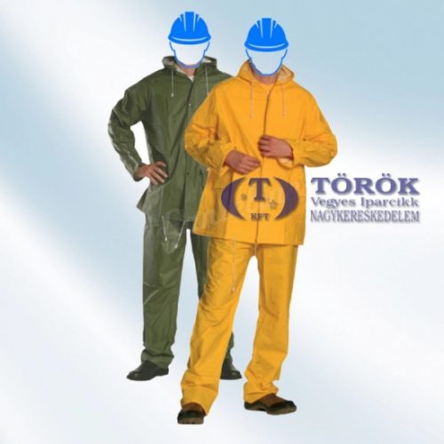 ESŐRUHA KÉTRÉSZES PVC SÁRGA  XXXL 50214