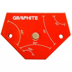 HEGESZTŐ MÁGNES GRAPHITE 56H904 64X95X14MM