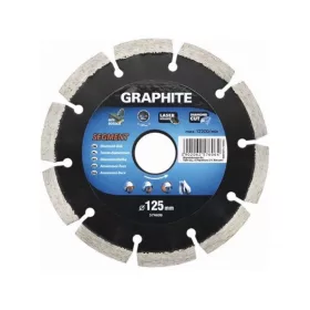 GYÉMÁNTVÁGÓ GRAPHITE 57H606 125MM SZEGM LÉZER